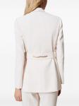 Блейзер с поясом и цепочкой TWINSET, белый - фото 4