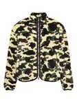 Куртка с камуфляжным принтом A Bathing Ape, желтый - фото