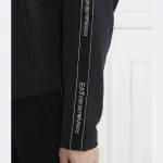 Толстовка оверсайз Ea7, черный - фото 3