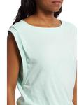Топ Lilla P Elastic Hem Boatneck Top, цвет Aquamarine - фото 4