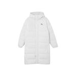 Длинное пуховое пальто Пуховая куртка Унисекс Белый PUMA - фото