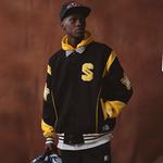 Бейсбольная куртка мужская черный Starter - фото 3