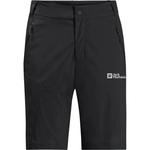 Шорты glastal shorts m Jack Wolfskin, черный - фото