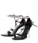 Сандалии из ледяной кожи Peter Do, черный - фото 5