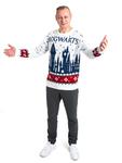 Пуловер United Labels Harry Potter Winterpullover Hogwarts Winter Pullover Ugly Sweater, белый - фото 3