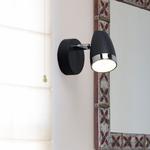 Комплект из 2 светодиодных бра, антрацит, подвижное пятно, Ш 13,5 см etc-shop, серый - фото 6