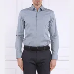 Kenno рубашка узкого кроя Hugo, синий - фото