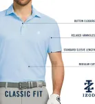 Izod мужская поло Swingflex Performance Mesh - фото 5