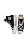 Черный Белый Chuck Taylor All-Star Hi Platform Converse, черный - фото 5