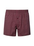 Боксеры Hanro  Fancy Woven, бордовый - фото