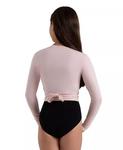 Топ-обертка для девочек Capezio, розовый - фото 2