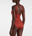 Купальник со сборками Karla Colletto, Copper - фото 3