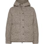 Стеганая куртка с капюшоном Brunello Cucinelli, коричневый - фото