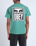 Футболка Obey, зеленый - фото 3