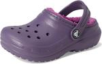 Сабо Crocs Kids Classic Lined Clog, цвет Nightshade - фото 7