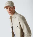 Бейсболка с кожаными вставками Logo Zegna, белый - фото 2