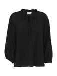 Блузка Kaffe Lianna, черный - фото