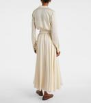 Платье-рубашка из шелка Невис Loro Piana, Creamy Vanilla - фото 3