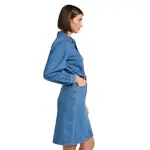 Платье Lee 112370996 long sleeve, синий - фото 4