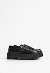 Лоферы Bershka Slip-ons, Black - фото 7
