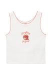 Топ Koton PRINTED TANK, Beige - фото