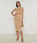 Юбка Patrizia Pepe, бежевый - фото 2