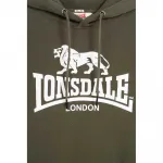 Худи Lonsdale Fremington, зеленый - фото 3