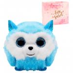 Ty Плюшевая кукла Bubbles Blue Husky высотой 8 см - фото 6