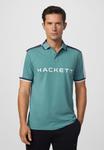 Рубашка поло Hackett London, зеленый - фото