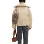 Emis Пуховик женский бежевый Beige - фото 7