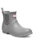 Сапоги резиновые Hunter с тканевой вставкой, серый - фото 3
