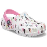 Сабо Crocs Classic Heart Print, белый - фото