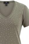 Футболка Dot цвета хаки MARBLE - фото 5
