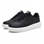 Кроссовки LOTTO Skateboarding Shoes Men Low-top Black/White, черный - фото 4