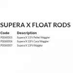 Удилище карповое Preston Innovations Supera X Carp Waggler, серебряный - фото 2