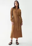 Платье-Рубашка дилана Willa, Tan - фото 2
