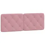 Подушка на изголовье Розовый 120 см Бархат Ankonbej - фото 2