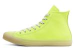 Кеды Converse Neon Leather Chuck Taylor All Star High Top 'Neon Yellow' - фото