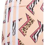 Тайтсы adidas Originals Allover Print, розовый - фото 3