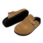 Сабо с закрытым носком унисекс New Korea, желтый - фото 19