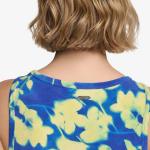 Женское платье без рукавов с принтом Calvin Klein, Dazzling Blue Multi - фото 6