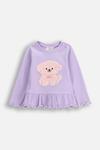 Детская блузка Coccodrillo, фиолетовый - фото