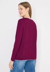 CECIL Лонгслив в фиолетовом цвете - фото 3