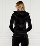 Толстовка женская Juicy Couture короткая на молнии, черный - фото 3