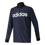Куртка Men's adidas Logo Alphabet Printing Jacket Blue, синий - фото