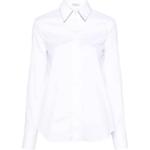 Рубашка с длинными рукавами и отделкой monili Brunello Cucinelli, белый - фото 3