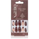 Nail HQ Almond Fake Nails Chocolate Envy 24 шт. - фото