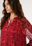 Блуза Pepe Jeans Blouse, Royal Red/Red - фото 4