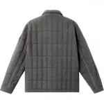 Стеганая куртка STONE ISLAND, темно-серый - фото 4