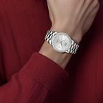 MIDO Часы Men's Baroncelli Watch, Silver - фото 4